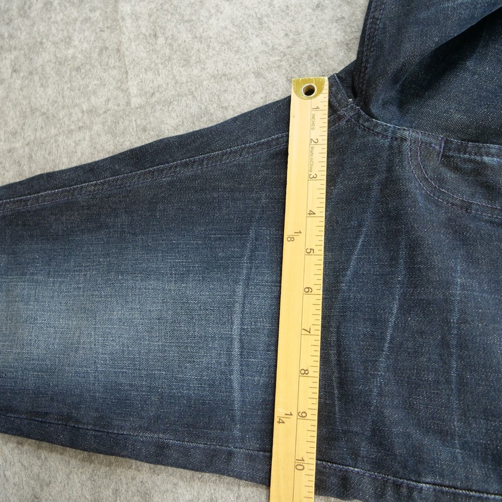 Nudie Jeans Mens 28 Blue Lean Dean Slim Straight Leg Mid Rise Organic - Picture 10 of 12